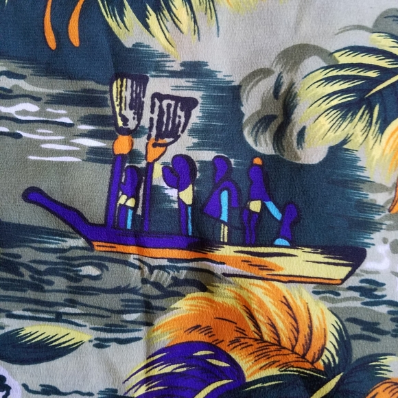 Vintage Aloha Hawaiian Shirt - Size L - Picture 6 of 9